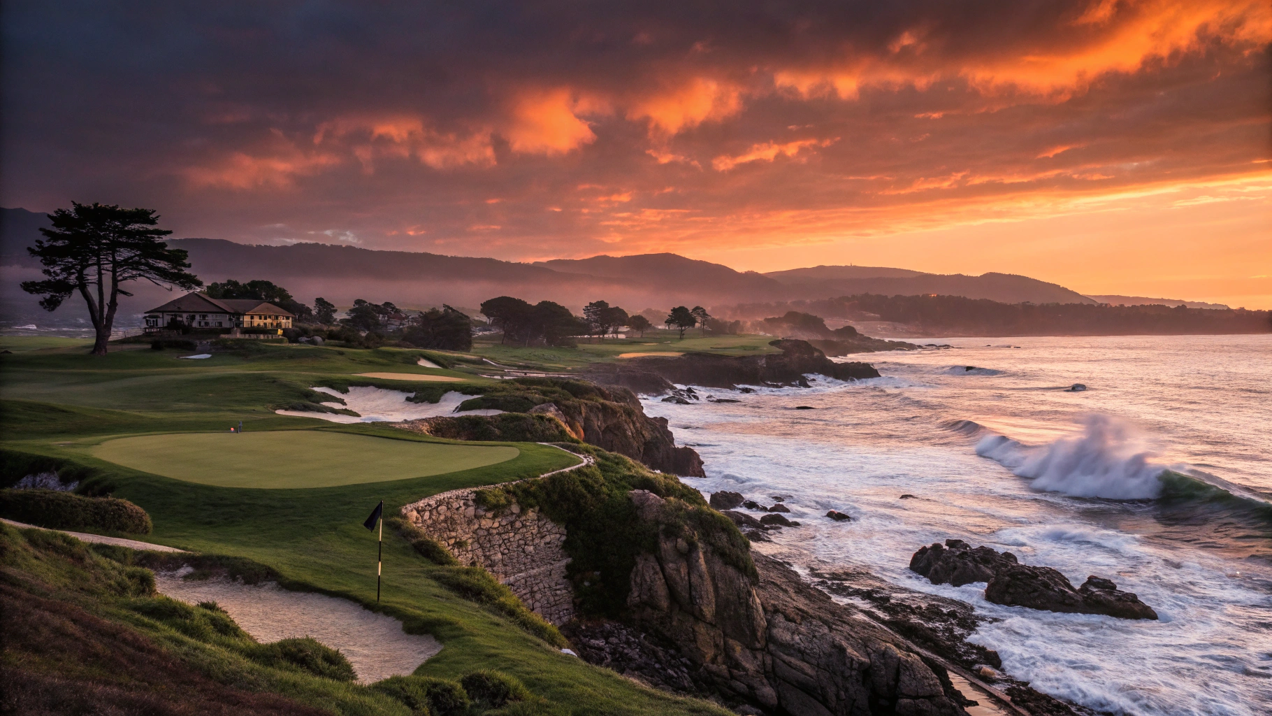 Bandon Dunes coastal golf